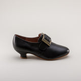 Kensington 18th Century Leather Shoes (Black)