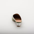 Sophie 18th Century Leather Mules (Green)(1760-1790)